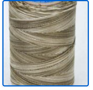 Coats & Clark Cotton Machine Quilting Multicolor Thread "Antique Greens" #822
