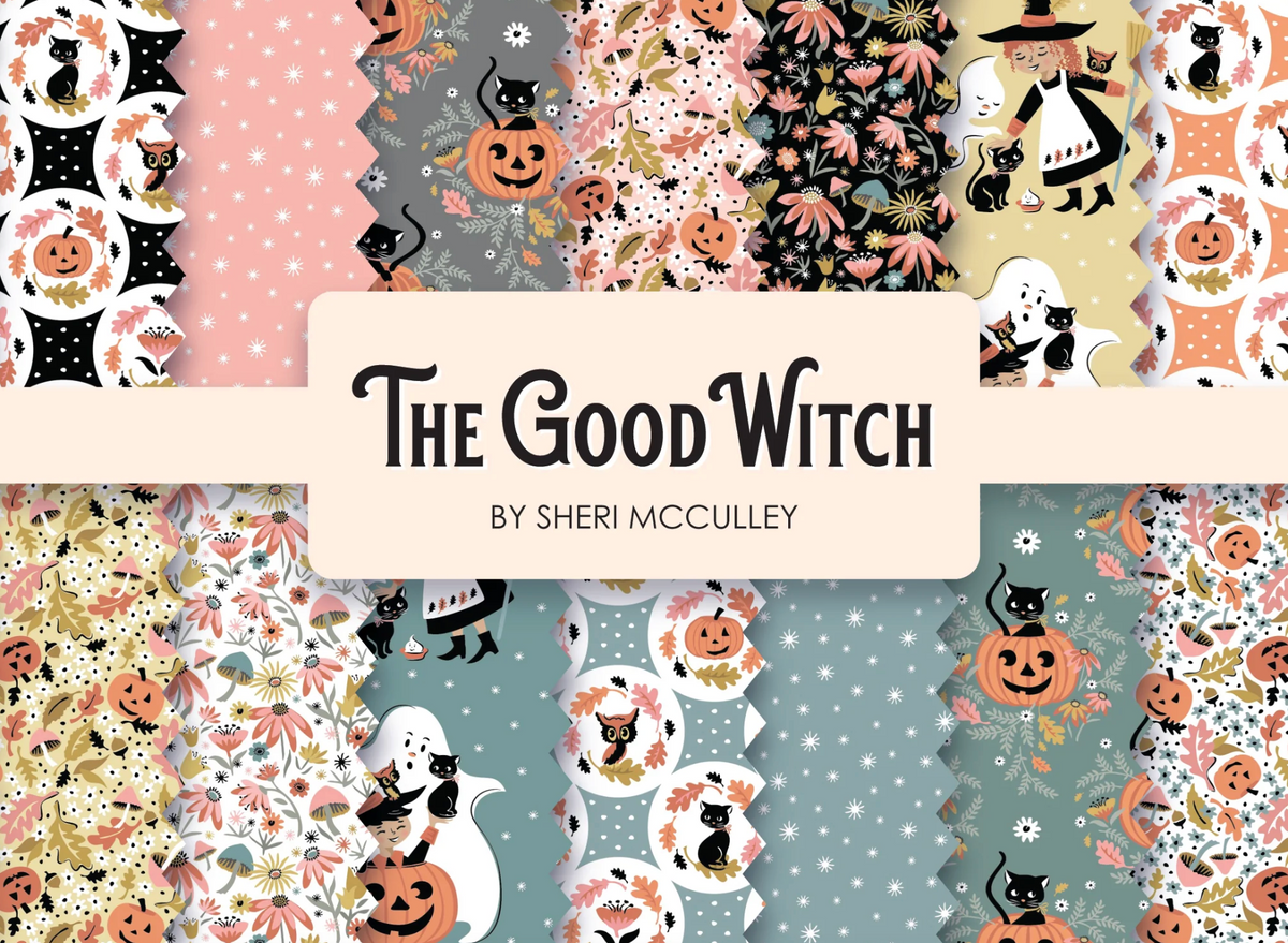 The Good Witch GW271420 Fat Quarter Bundles 18 Prints Shari McCulley Poppie Cotton