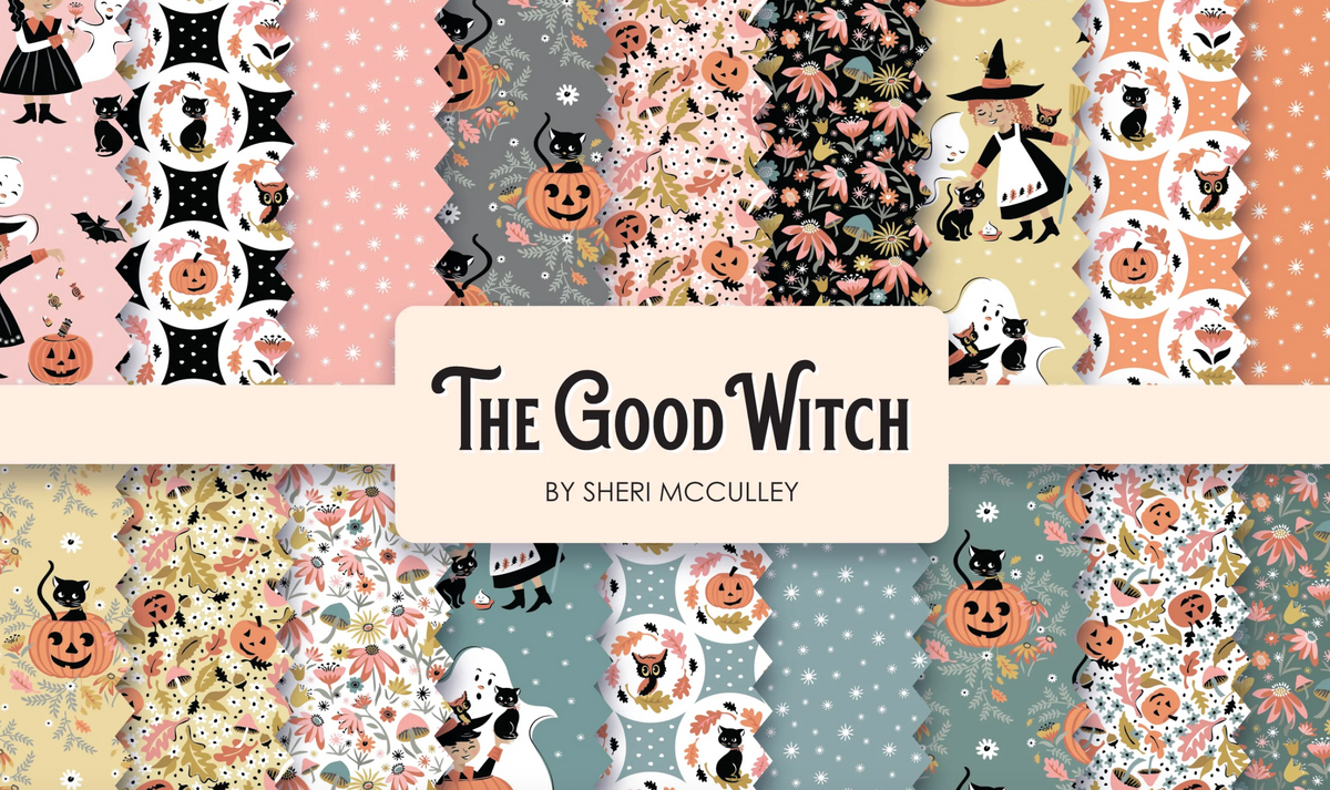 The Good Witch GW271421 5" Precuts Shari McCulley Poppie Cotton