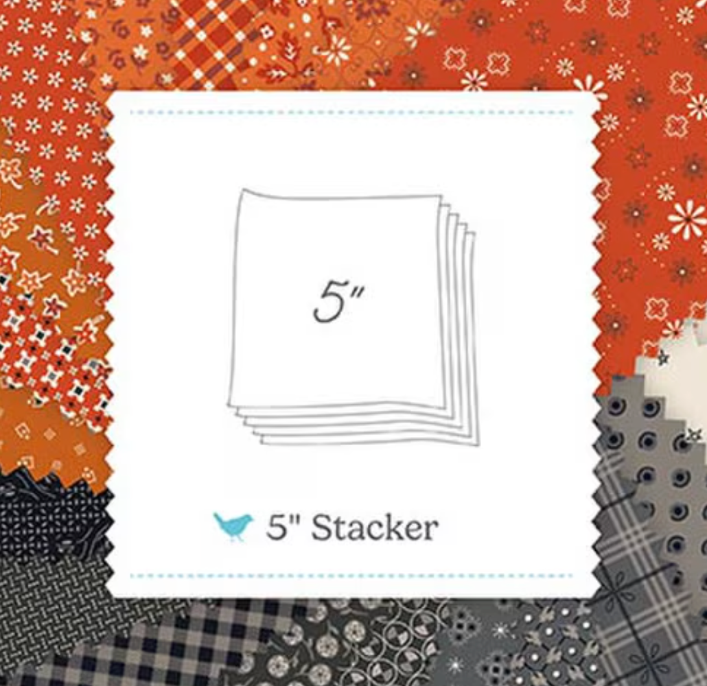 Pumpkin & Licorice 5­-18780­-42 5" Stacker Lori Holt Riley Blake