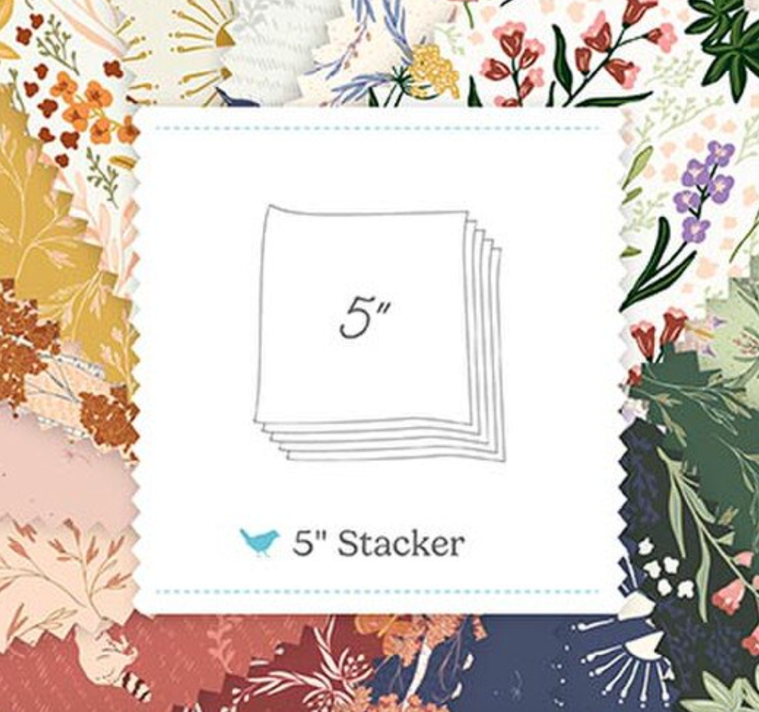 Aspen Lake 5­-18980­-42 5" Stacker Amber Elliot Riley Blake