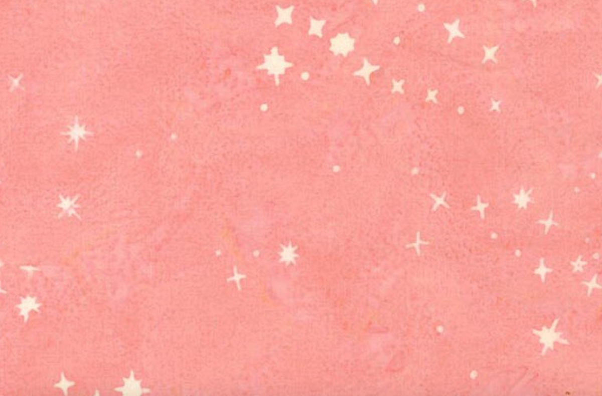Batiks Stellar BT23876-593 Blush Fran Gulick Riley Blake Half Yard