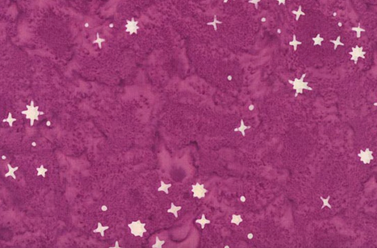 Batiks Stellar BT23876-575 Iris Fran Gulick Riley Blake Half Yard