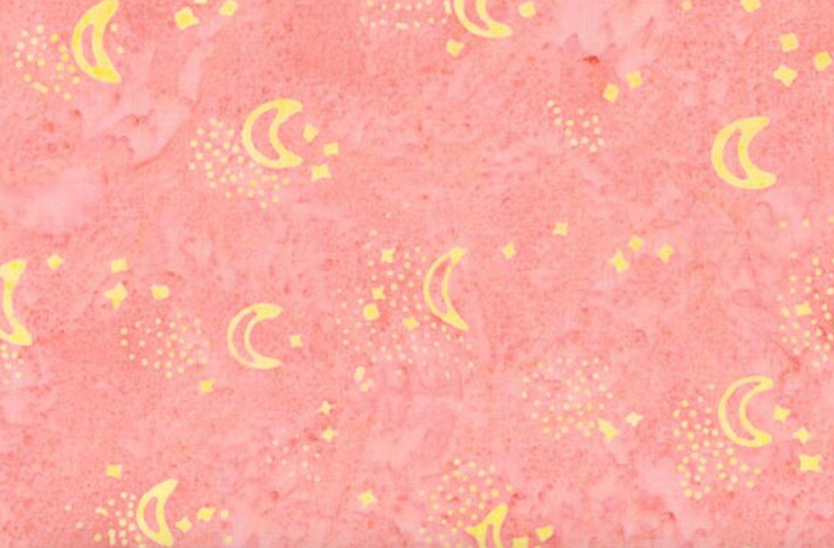 Batiks Stellar BT23872-593 Blush Fran Gulick Riley Blake Half Yard