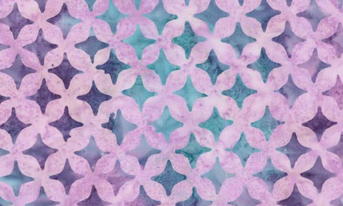 Batiks Stellar BT23873-171 Amethyst Fran Gulick Riley Blake Half Yard