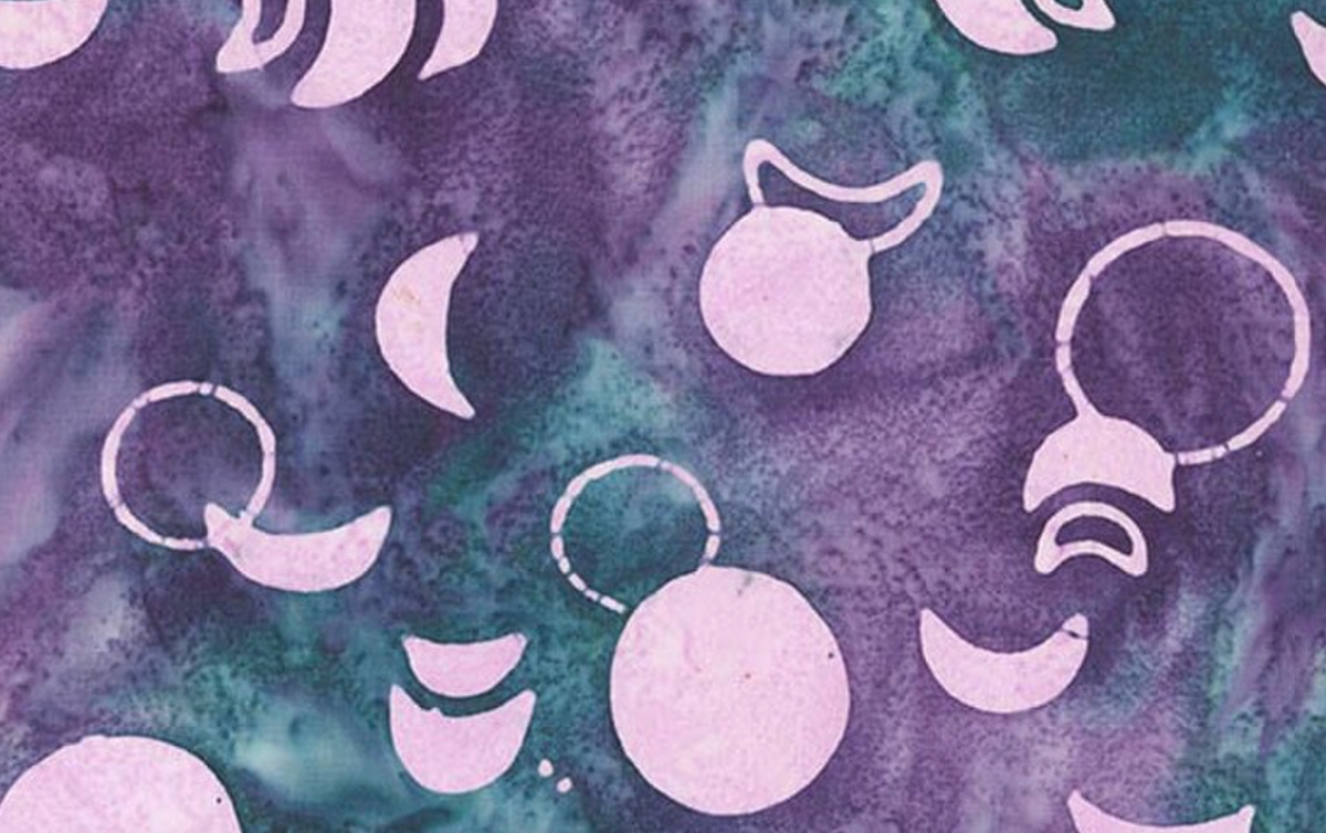 Batiks Stellar BT23870-587 Mermaid Fran Gulick Riley Blake Half Yard