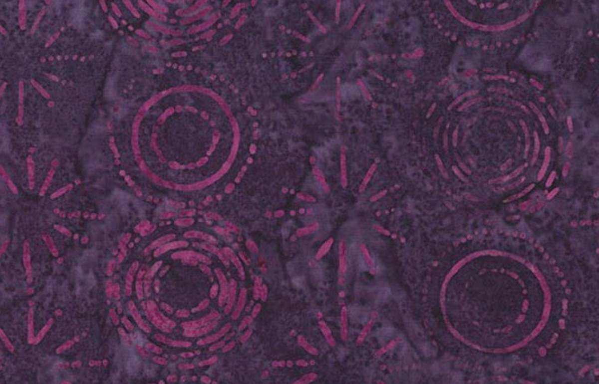 Batiks Stellar BT23874-177 Dusty Periwinkle Fran Gulick Riley Blake Half Yard