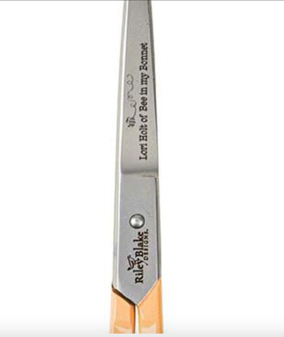 Lori Holt ST-46808 Honey Bee 5" Scissors Marigold