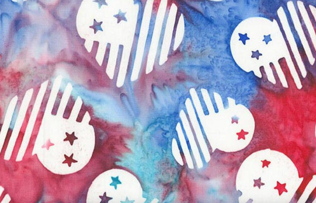 Batiks Spark of Celebration Liberty BT23914-223 Fireworks Riley Blake Half Yard