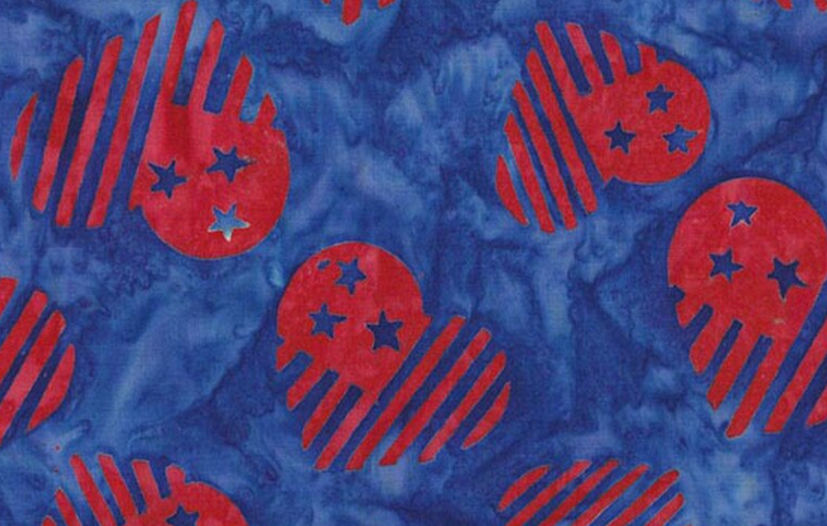Batiks Spark of Celebration Liberty BT23914-302 Kaleidoscope Riley Blake Half Yard