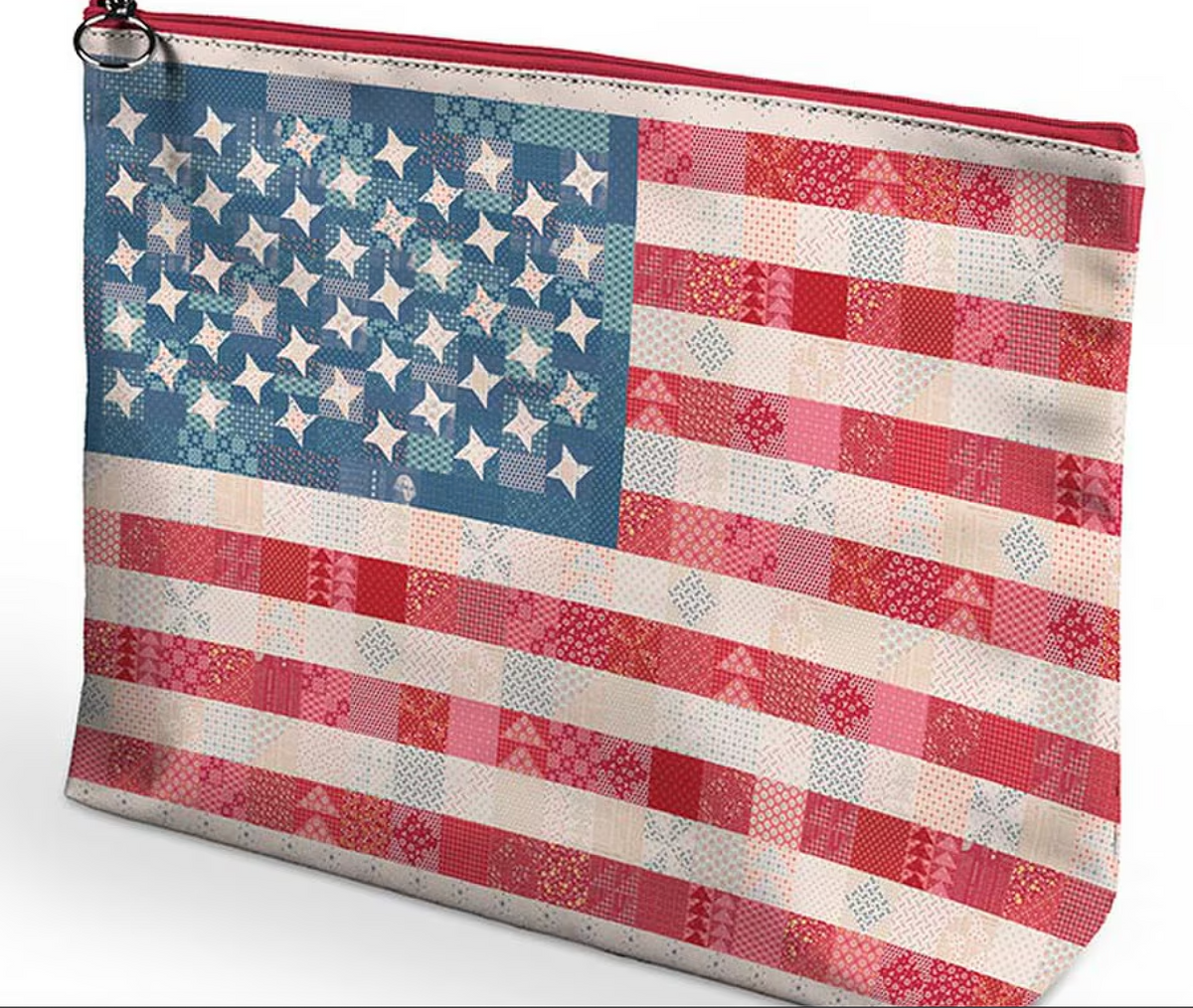 Lori Holt ST­-40882 Americana Vinyl Project Bag