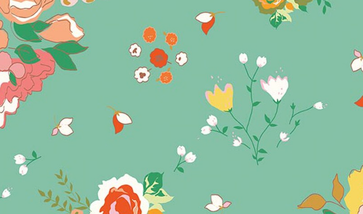 Cotton Nook C17970­-SEAGLASS Main Riley Blake Half Yard