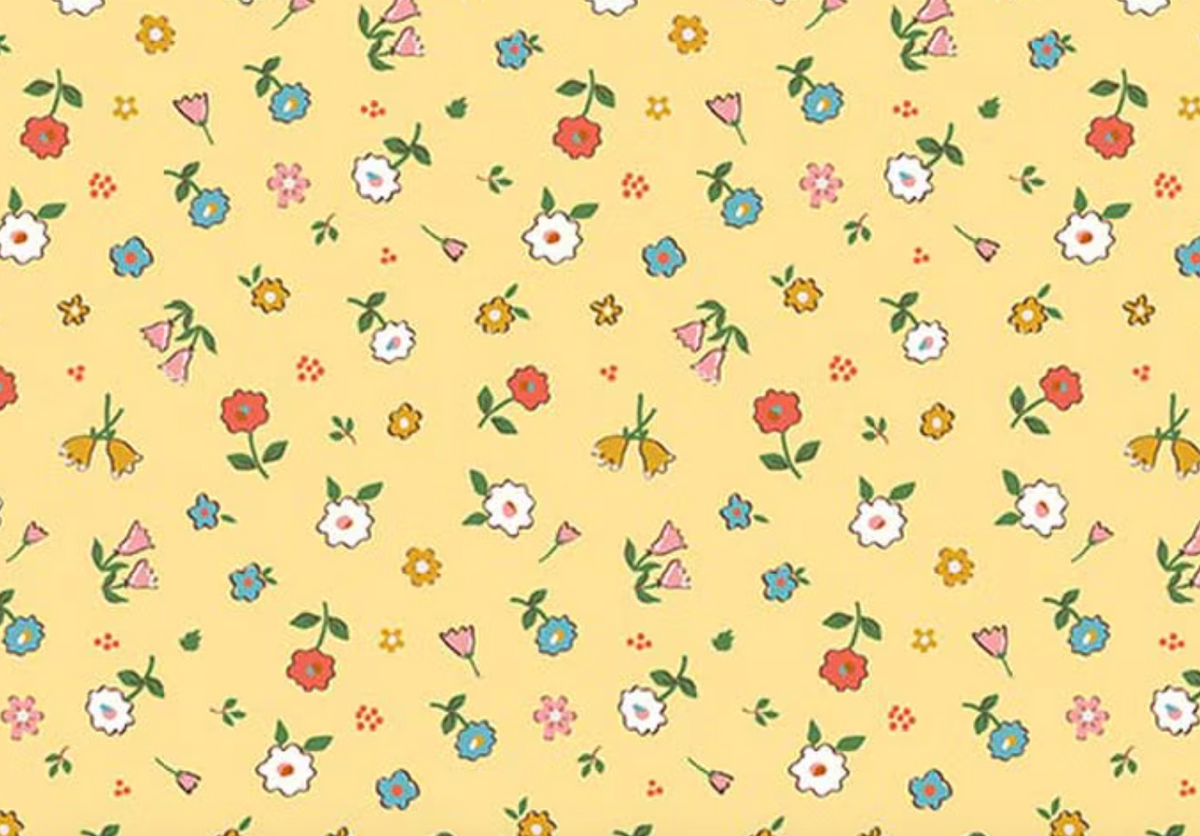 Cotton Nook C17974­-SUNSHINE Pretty Riley Blake Half Yard