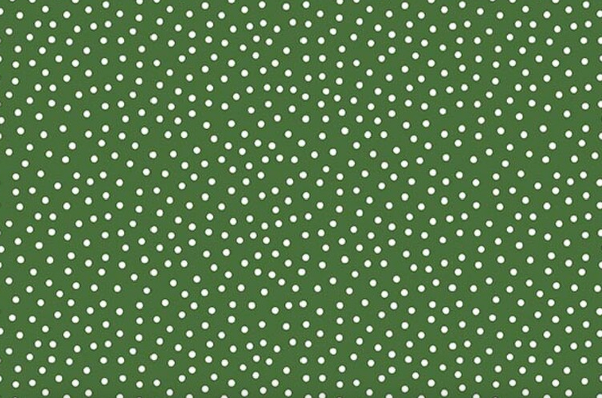 Little Ladybug C18035­-GREEN Dots Riley Blake Half Yard