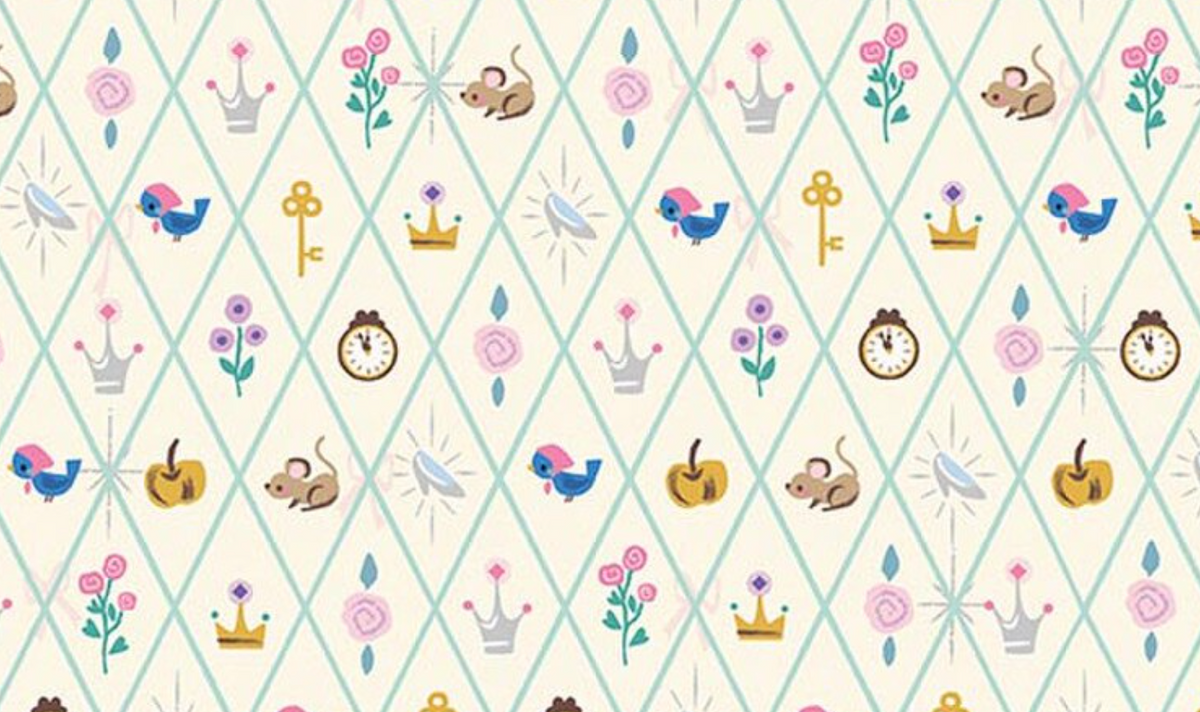 Wishes SC18075­-VINTAGEWHITE Diamond Sparkle Jill Howarth Riley Blake Half Yard