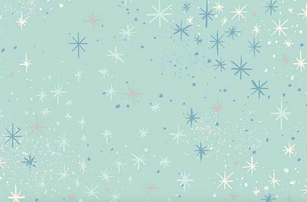 Wishes SC18076­-SONGBIRD Magic Sparkle Jill Howarth Riley Blake Half Yard