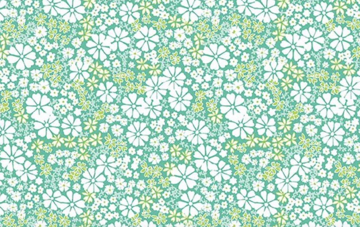 Chasing Rainbows C18013­-LEAF Everbloom Leaf Leslie Ryan Riley Blake Half Yard