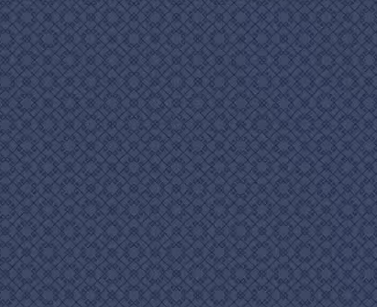Liberty 229946 Midnight Trellis Blue Frank Lloyd Wright Cloud9 Half Yard
