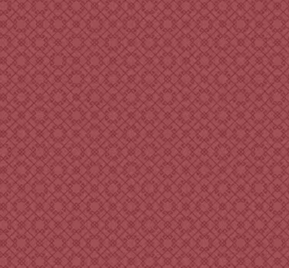 Liberty 229947 Ember Trellis Red Frank Lloyd Wright Cloud9 Half Yard