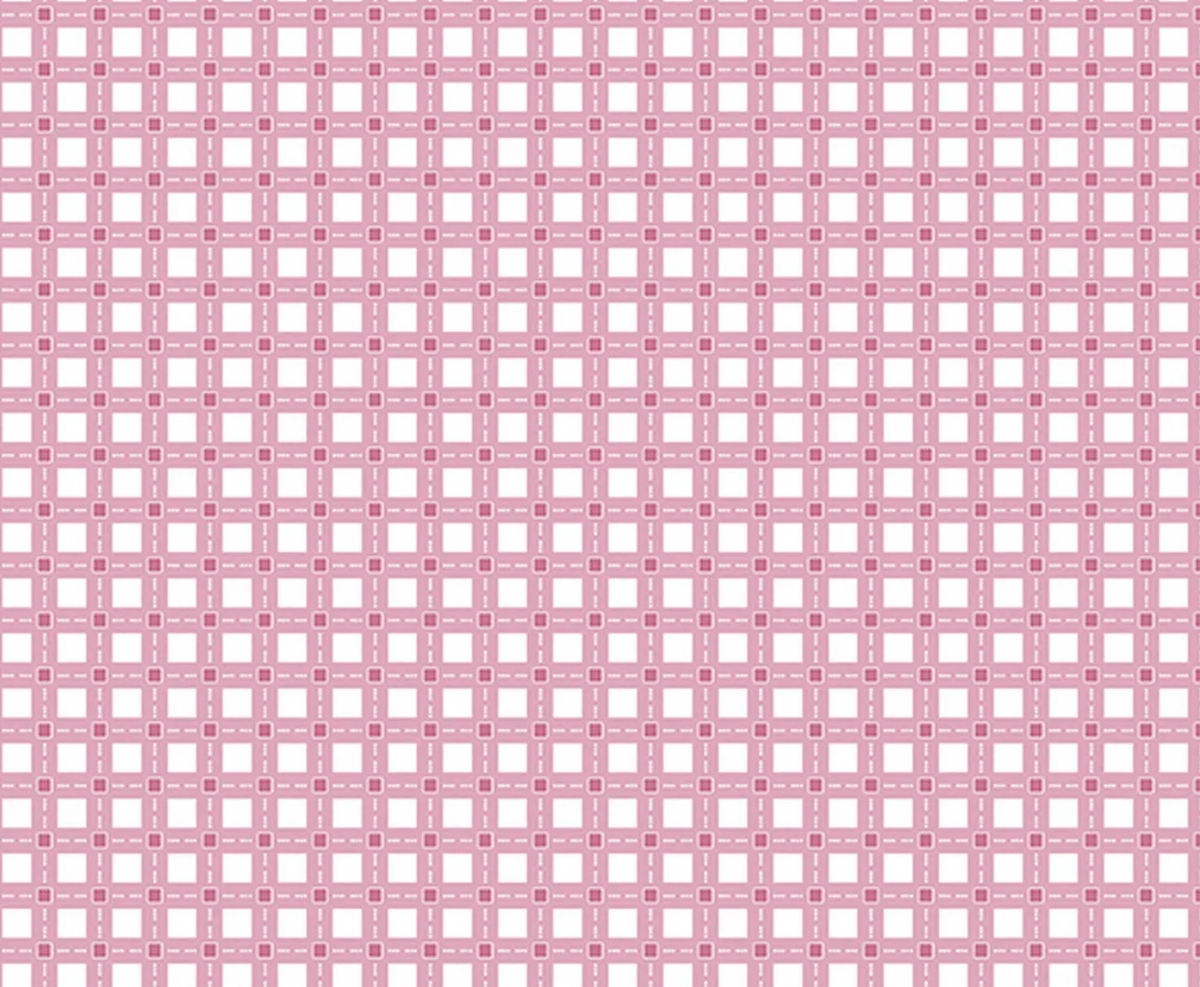 Stitch Garden 1619520B Aida Pink Cherry Guidry Benartex Half Yard
