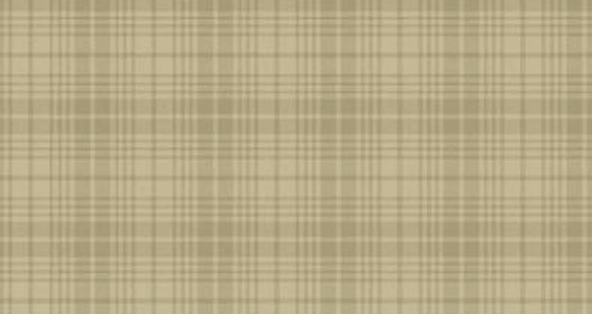 A Wooly Autumn 0961570B Wool Plaid Tan Cheryl Haynes Benartex Half Yard