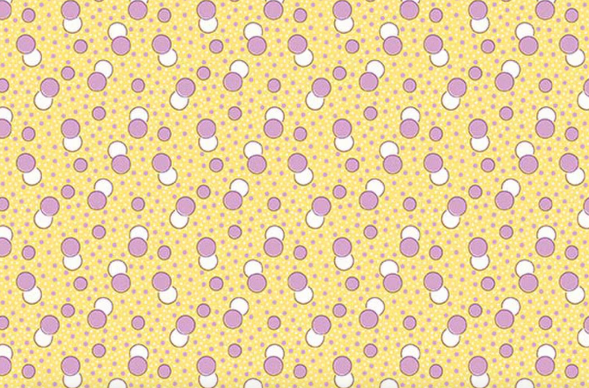 Traditional 30's C18247-YELLOW Dots Yellow Lindsay Wilkes Riley Blake Half Yard