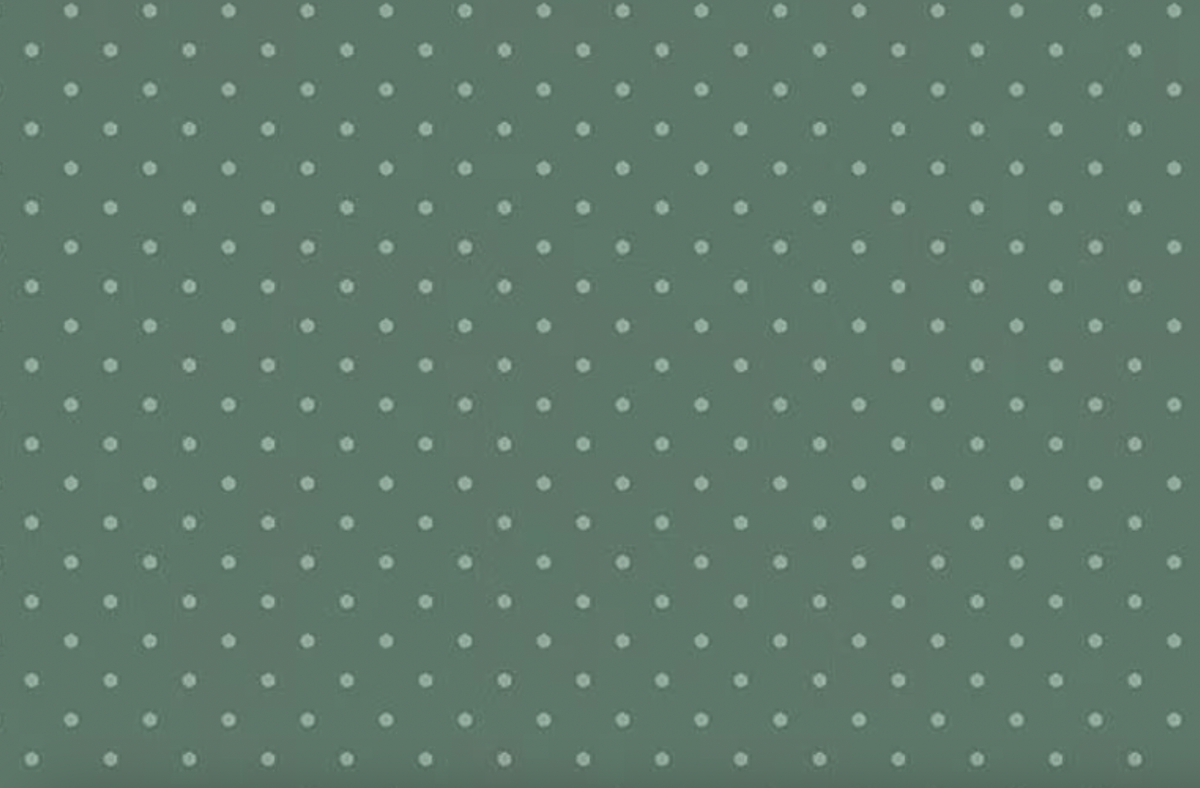 Where the Wild Flowers Are C18254-DKSAGE Dots Dark Sage Judi Madsen Riley Blake Half Yard