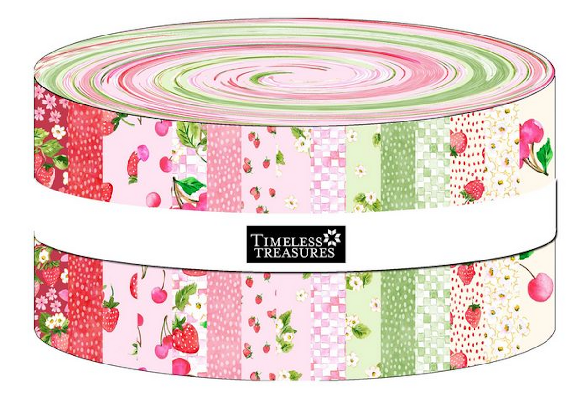 Berry Bliss CPSTRIP40-CD BLISS 2.5" Strip Timeless Treasures