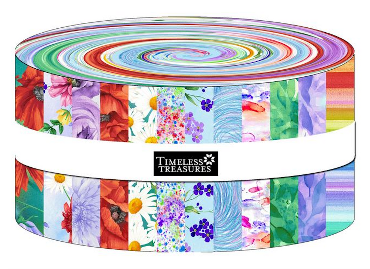 Spring Awakening CPSTRIP40-CD AWAKENING 2.5" Strip Timeless Treasures
