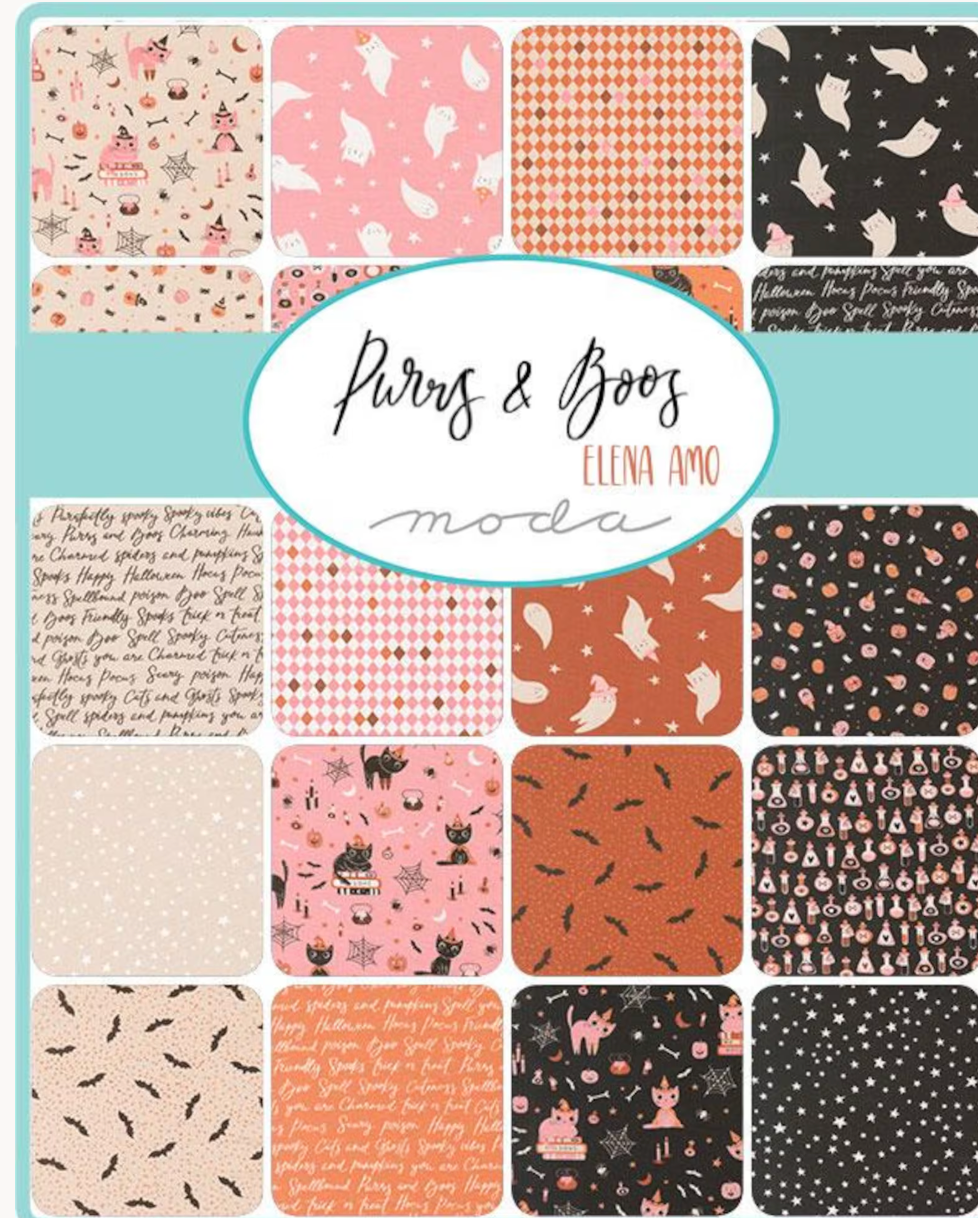 Purrs and Boos 39060MC 2.5 Mini Charm Moda