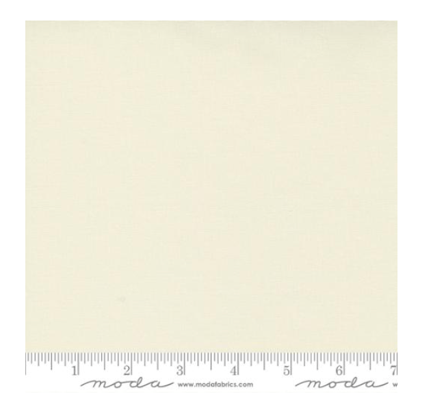 Bella Solids  9900JR-11 Snow 2.5" Jelly Roll Moda Fabrics