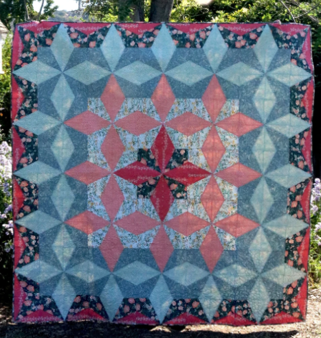 CLPCRM001 The Lattice Star Quilt Pattern