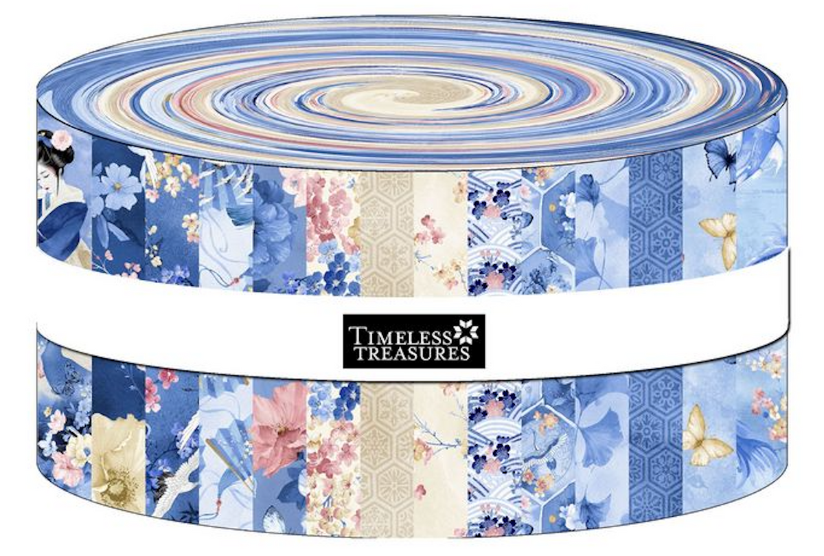 Sapphire CPSTRIP40-CD SAPPHIRE 2.5" Strips Chong-a Hwang Timeless Treasures
