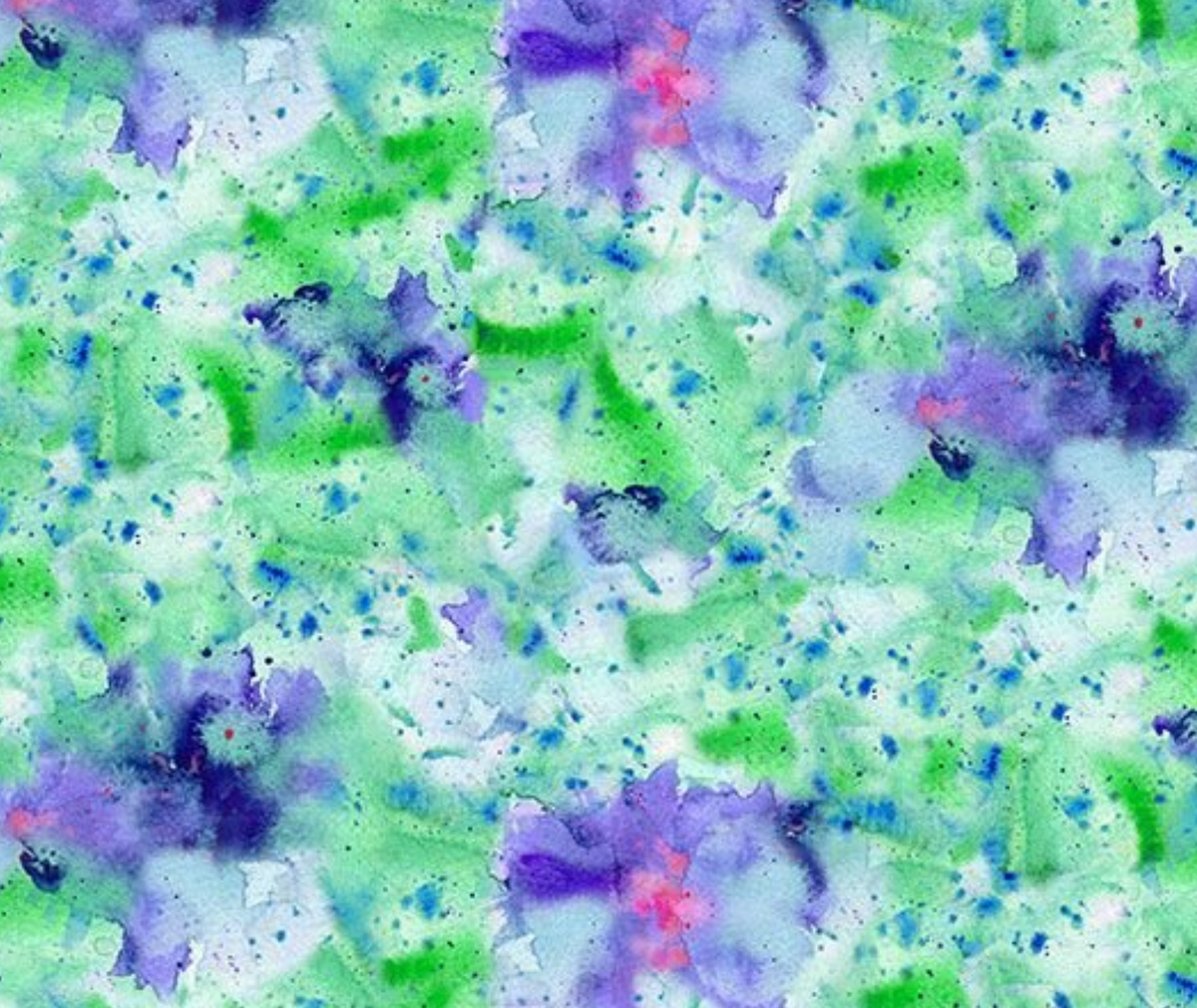 Purrsonality TEXTURE-CD4610 GREEN Water Painted Texture Chong-a Hwang Timeless Treasures Half Yard