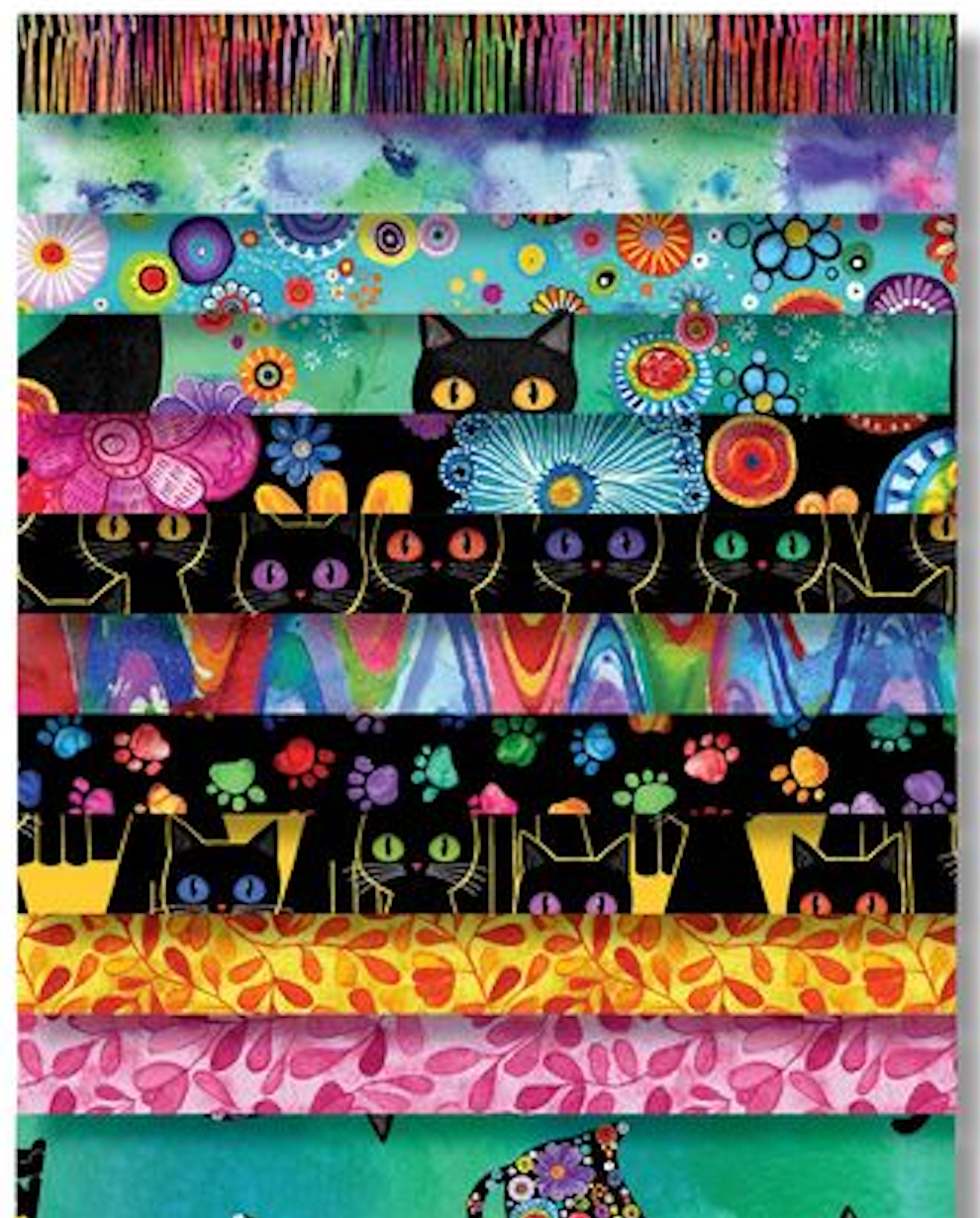 Purrsonality CP10SQ42-CD PURRSONALITY 10" Square Chong-a Hwang Timeless Treasures