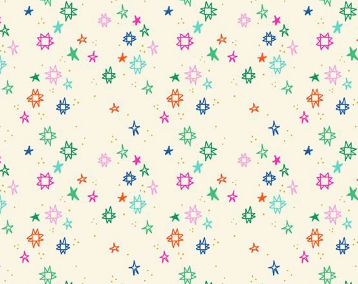 Purrfectly Vintage STELLA-DPJ3675 ANDROMEDA Quiltstellation Dear Stella Half Yard