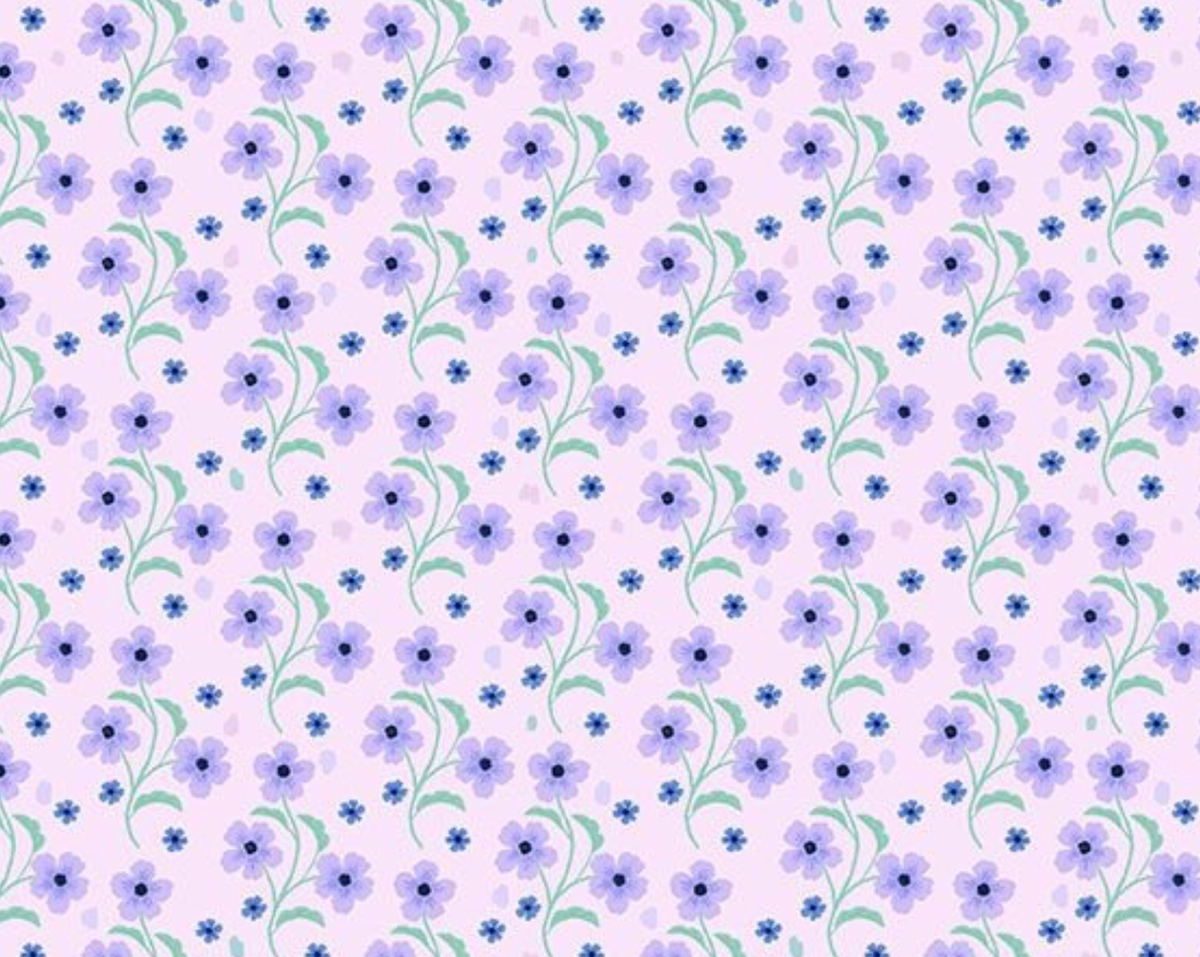 Madame Butterfly STELLA-D3909 CORAL Petal Perfect Dear Stella Half Yard
