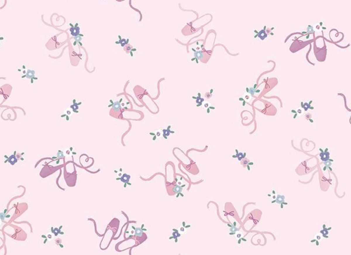 Madame Butterfly STELLA-D3910 BLUSH On Pointe Dear Stella Half Yard