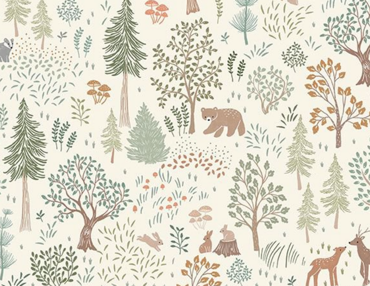 Timber & Tail STELLA-D3849 CREAM Timber & Tail Dear Stella Half Yard