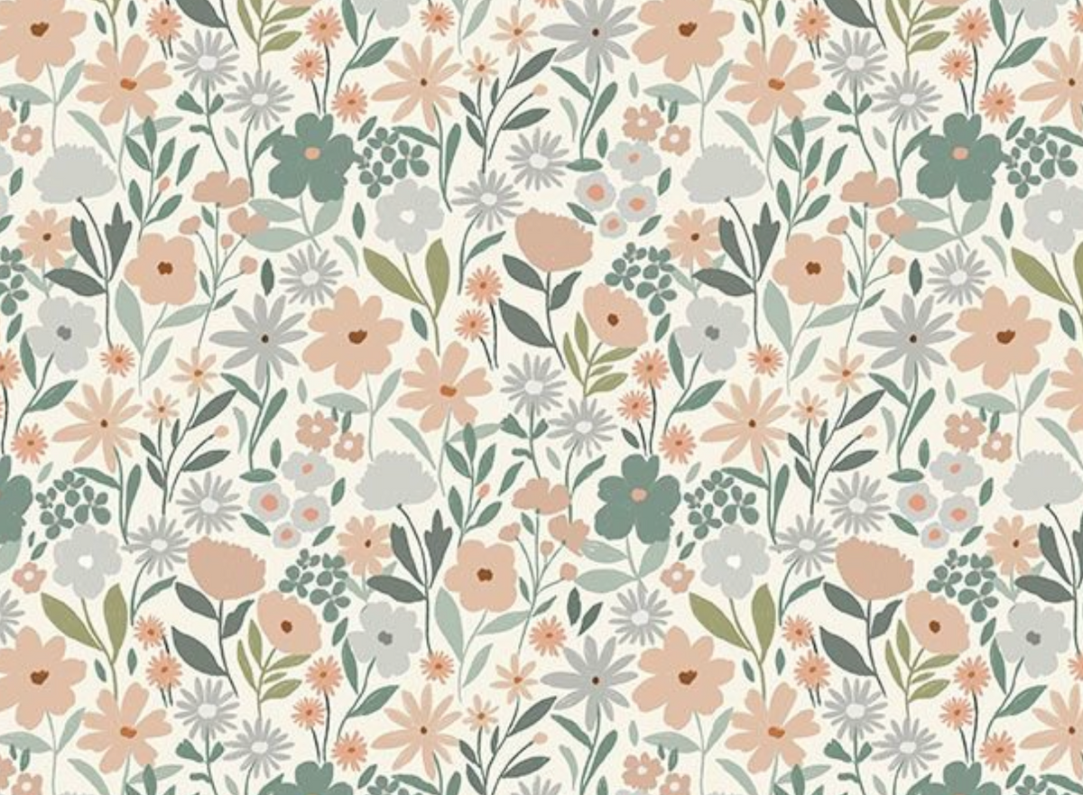 Timber & Tail STELLA-D3852 CREAM Pollen Your Leg Dear Stella Half Yard
