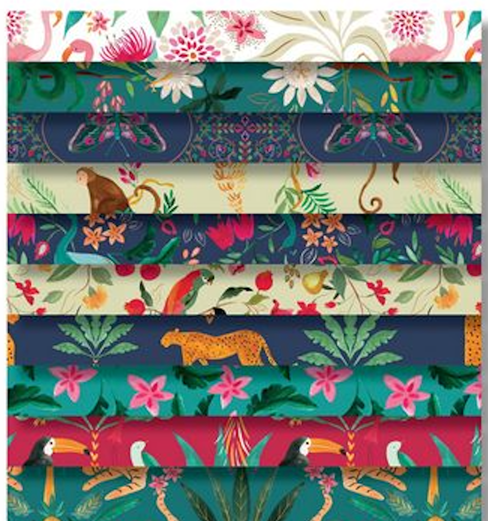 Tropical Daze CPSTELLA-SQUARE TROPICAL DAZE 10" Square Dear Stella