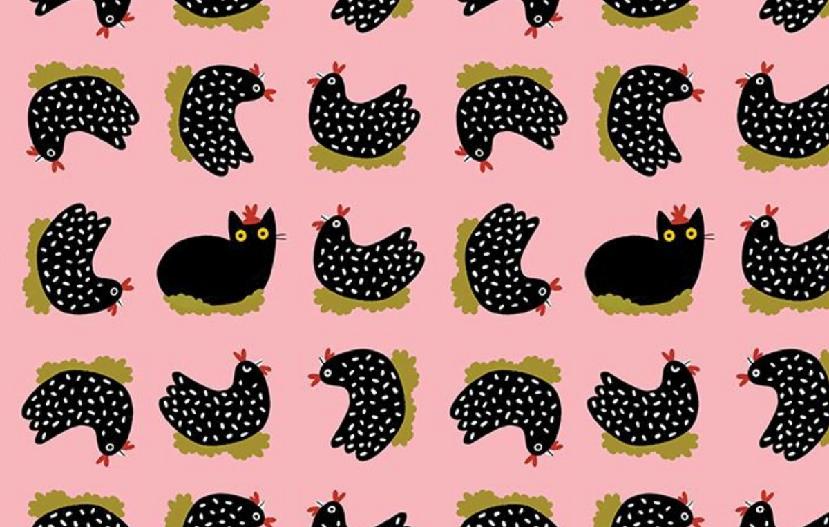Bok Bok Meow STELLA-DLW3701 CONCH Nest Impawster Leezaworks Dear Stella Half Yard
