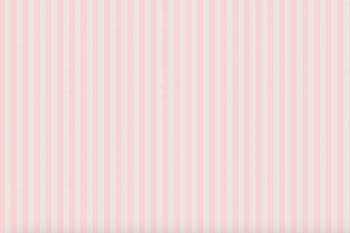 1/8" Stripe on Ivory Pink Dogwood C505-DOGWOOD Riley Blake Half Yard