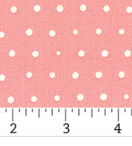 Bloom and Sew Lots of Dots Salmon A-1498-E Amy Latta Andover Half Yard