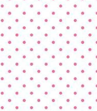 Swiss Dot C660-70 HOTPINK On White Hot Pink Riley Blake Half Yard