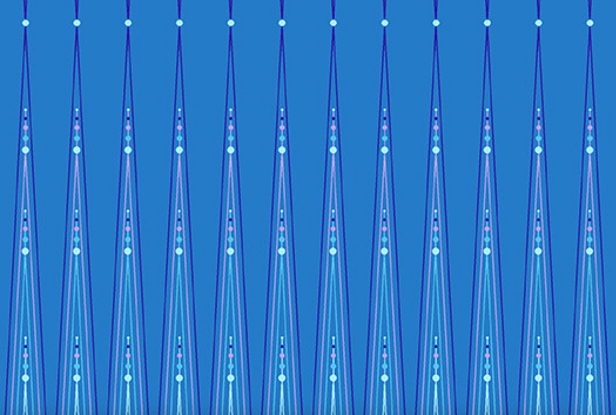 Century Prints Deco Frost CS-1110-LB Icicles Ice Giucy Giuce Andover 10 Yard Bolt