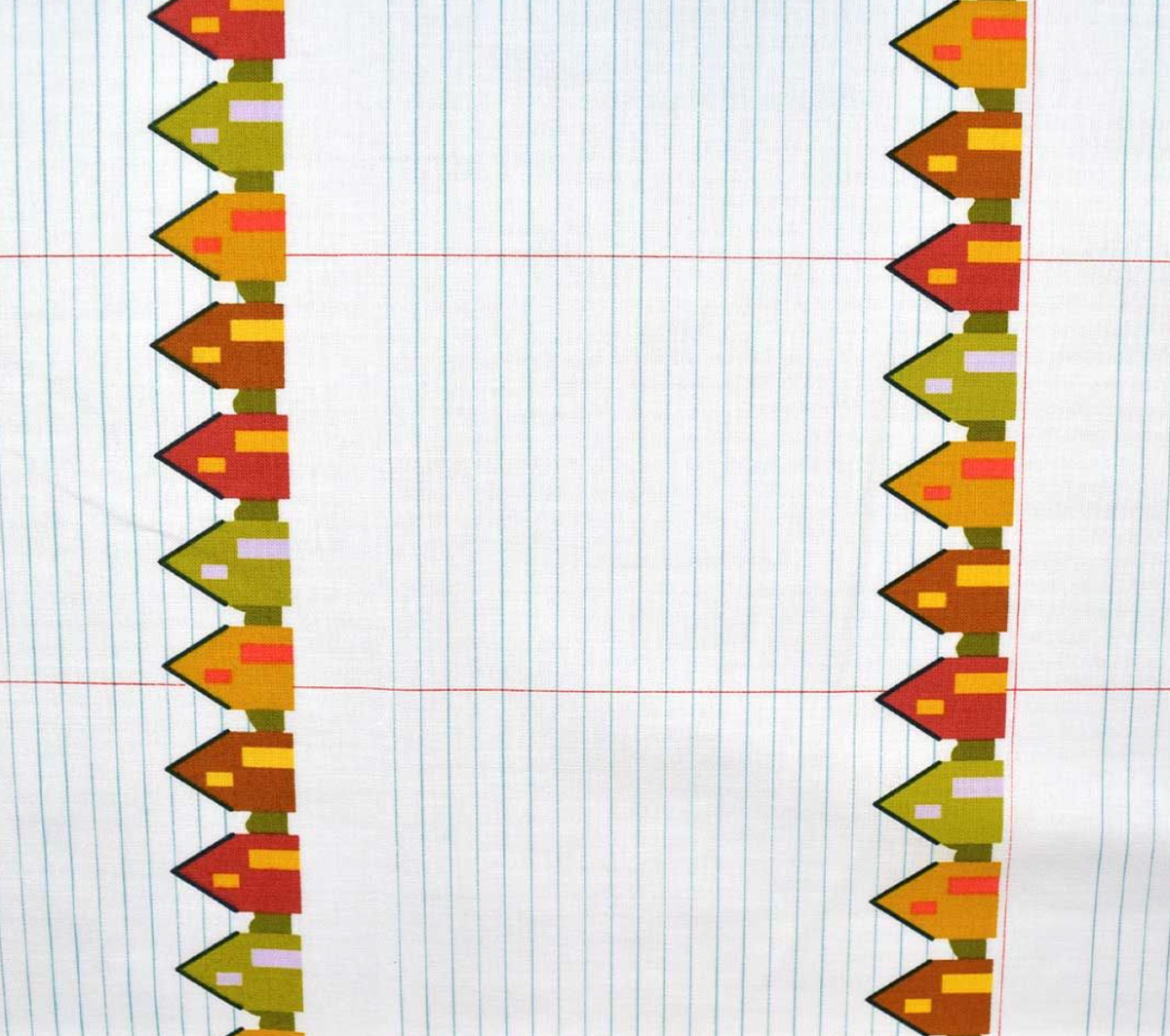 Camp Kitschy Lala A-1714-L Pen Pal Paper Alison Glass Andover 15 Yard Bolt