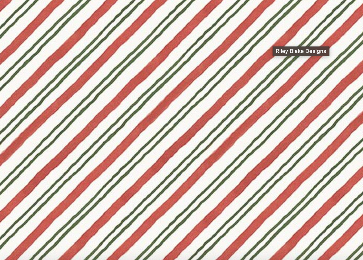 Holiday Spirit C17465-MULTI Stripes Multi Lisa Audit Riley Blake Half Yard