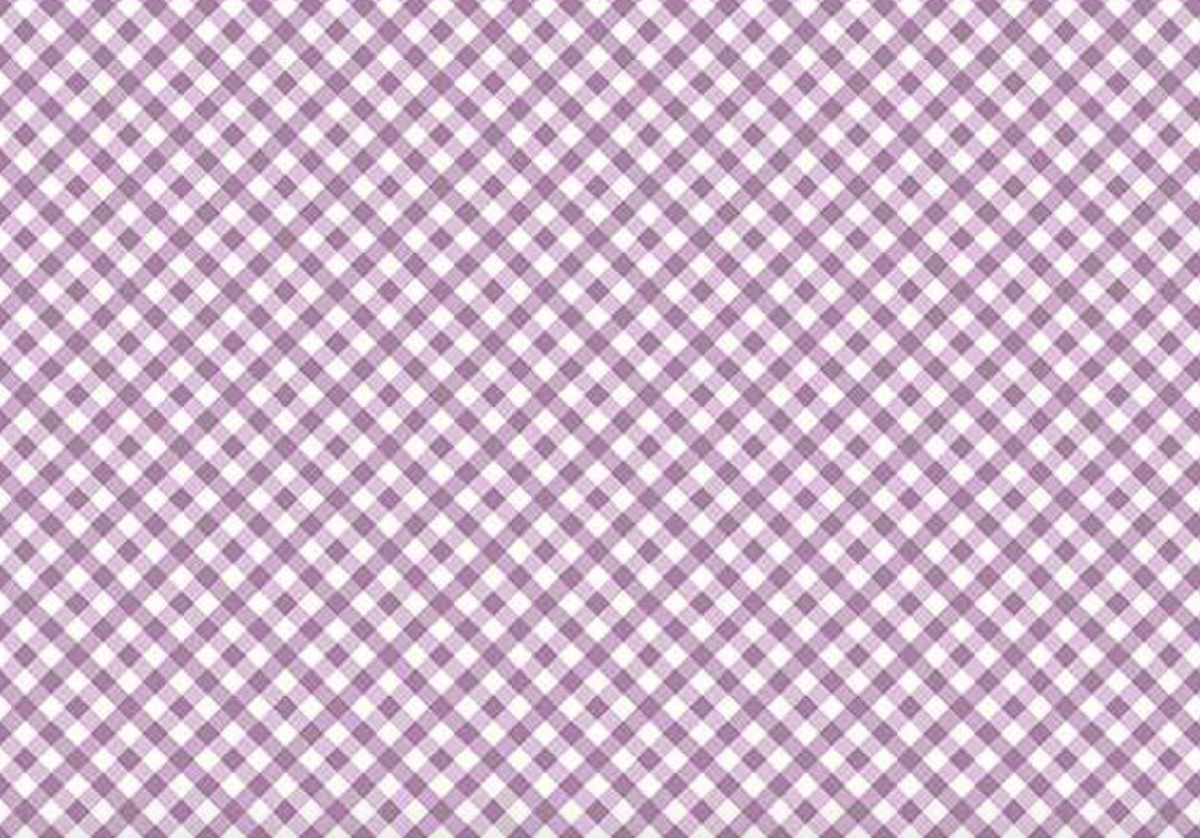 Bee Ginghams C12555-PLUM Rebecca Plum Lori Holt Riley Blake Half Yard