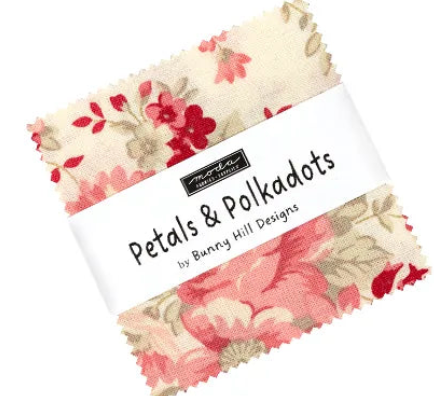 Petals and Polka Dots 3080MC 2.5 Mini Charm Moda Fabrics